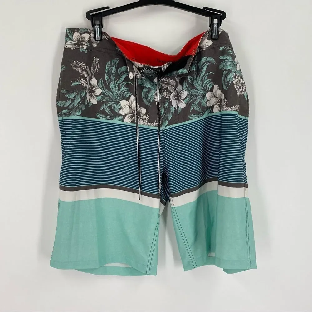GoodFellow & Co Men’s Color Block Board Shorts Swim Trunks size 36